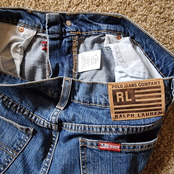 Ralph Lauren vintage 90s women's denim shorts size 8 - Picture 10 of 11